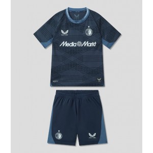 Fotbalové Dres Feyenoord Dětské Venkovní Oblečení 2025-26 Krátký Rukáv (+ trenýrky)